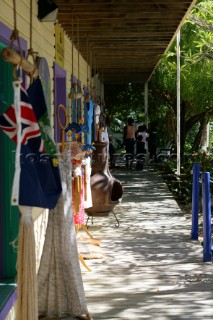 Tortola Island - British Virgin Islands - CaribbeanNanny Cay -Local Handicraft Shops