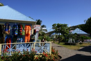 Tortola Island - British Virgin Islands - CaribbeanRoad Town, capital of BVI -Local Handicraft Shops