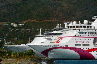 Tortola Island - British Virgin Islands - CaribbeanRoad Town, capital of BVI -The Harbour