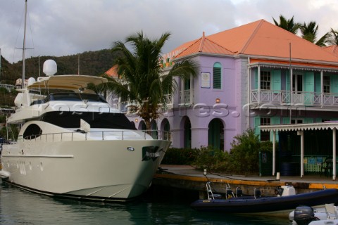 Tortola Island  British Virgin Islands  Caribbean West End Marina