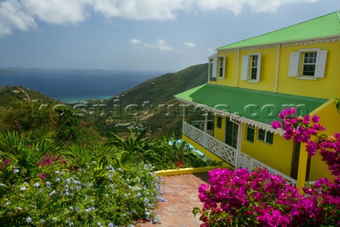 Tortola Island  British Virgin Islands  Caribbean Island Architecture