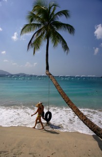 Tortola Island - British Virgin Islands - Caribbean -Cane Garden Bay -The Beach