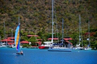 Tortola Island - British Virgin Islands - Caribbean -Bitter End Marina -Yacht Club