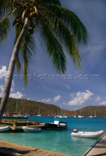 Virgin Gorda - British Virgin Islands - Caribbean -Moored Boats