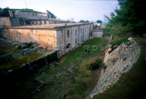 Austrian fortress on little Brijoni Brijoni Islands Croatia