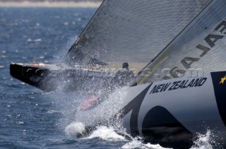 32nd Americas Cup -Valencia Louis Vuitton Acts 4 & 5. EMIRATES TEAM NEW ZEALAND VS ALINGHI.