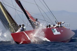 32nd Americas Cup -Valencia Louis Vuitton Acts 4 & 5. MASCALZONE LATINO TEAM CAPITALIA.