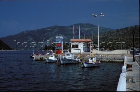 Fuel Dock at Vathy Ithaca Ionian Islands