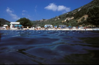 Poly beach near Stavros, Ithaca, Greek Islands