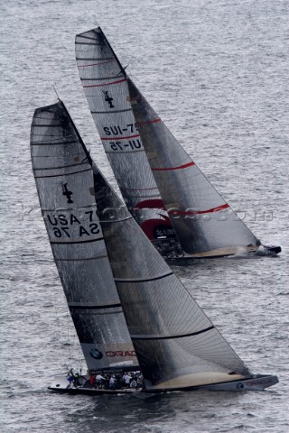 MalmSkne Louis Vuitton Acts 6  7 Alinghi vs BMW ORACLE Racing