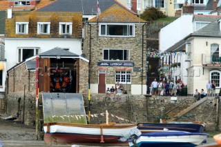 Lifeboat shed at Dartmouth, Devon
