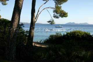 Boats in bay of Formentor