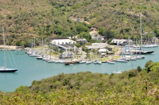 Nelsons Dockyard on the Caribbean island of Antigua