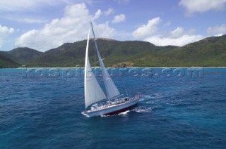Cruising yacht Coconut in the Caribbean