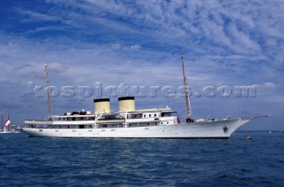 The classic superyacht Talitha G