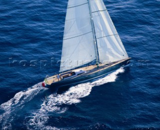 Wally maxi yacht Genie of the Lamp