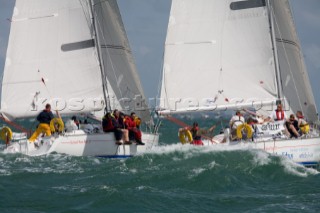 COWES, ENGLAND - JULY 31:  during Day 3 of Skandia Life Cowes Week 2006. (Photo by Kos/Kos Picture Source via Getty Images)