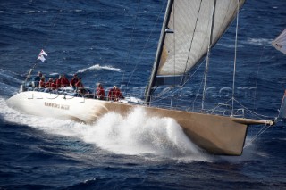 Transpac 2005 - Genuine Risk, Dubois 90, taking part in the 2005 Transpacific Yacht Race