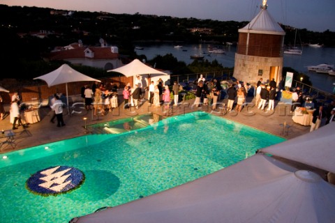Porto Cervo 03 09 2006 Maxi Yacht Rolex Cup 2006 Cocktail Party at the YCCS