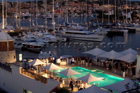Porto Cervo 03 09 2006 Maxi Yacht Rolex Cup 2006 Cocktail Party at the YCCS