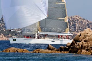 Porto Cervo Sardinia 12 09 2006. FANTASTICAAA. The Rolex Swan Cup is the principal event in the swan yacht racing circuit. For Editorial Use only.