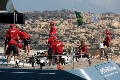 Porto Cervo Sardinia 12 09 2006 FAVOLOUS The Rolex Swan Cup is the principal event in the swan yacht