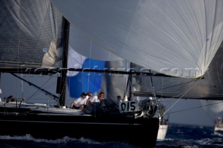 Porto Cervo, 13 09 2006. Rolex Swan Cup 2006. Bellicosa. . The Rolex Swan Cup is the principal event in the swan yacht racing circuit. For Editorial Use only.