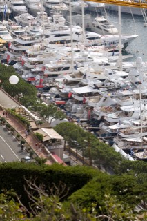 Superyachts at the Monaco Yacht Show