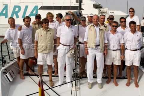 Ibiza Spain  18  23 September 2006 TP 52 Breitling Cup Medcup  Illes Balears 2006 Bribon Crew