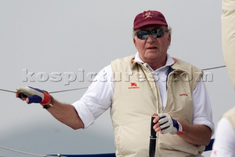 Ibiza Spain  18  23 September 2006 TP 52 Breitling Cup Medcup  Illes Balears 2006 JuanCarlos king of