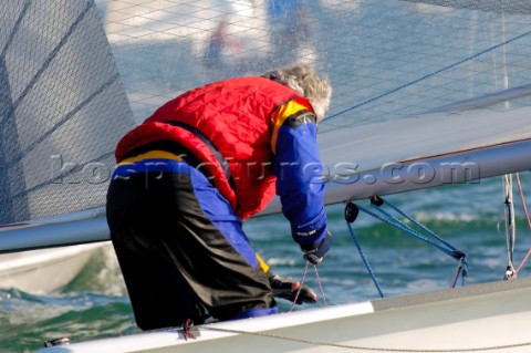 Helm Hasso Plattner during the 505 Worlds at Hayling Island 2006