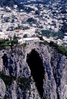 Capri - Italy -. Perspective of the City