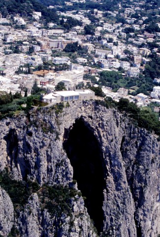 Capri  Italy  Perspective of the City