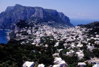 Capri - Italy -. View of the City