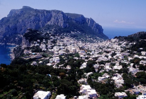 Capri  Italy  View of the City
