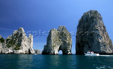 Capri  Italy  Faraglioni Rocks