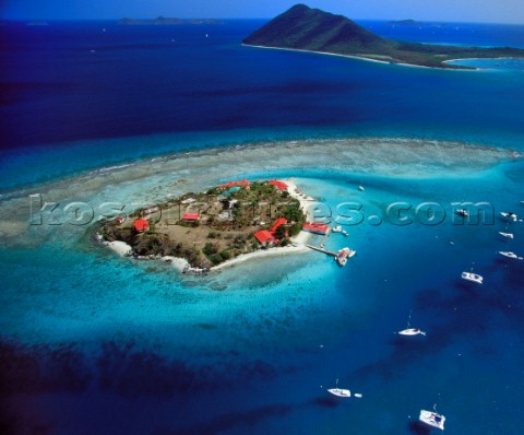 British Virgin Islands  Caribbean Tortola Marina Cay