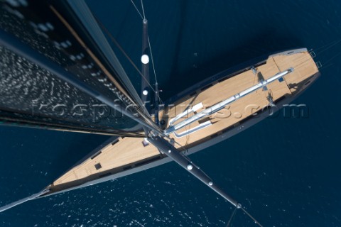 The new Wally 143 yacht Esense 
