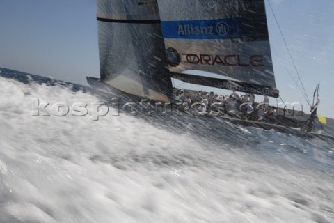 19092006  Valencia Spain  Americas Cup  BMW ORACLE Racing  September 2006 training
