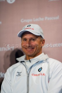 02/04/2007-Valencia (Spain)- 32nd Americas Cup - BMW ORACLE Racing - ACT 13 skippers opening press conference - Chris Dickson