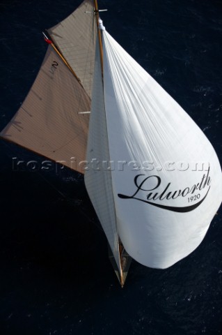 The classic yacht Lulworth sailing on Fortis Day of the Superyacht Cup Ulysse Nardin 2007 in Palma M