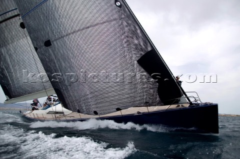 Magic Carpet 2 owned by Sir Lyndsey OwenJones sailing on Astilleros di Majorca Day of the Superyacht