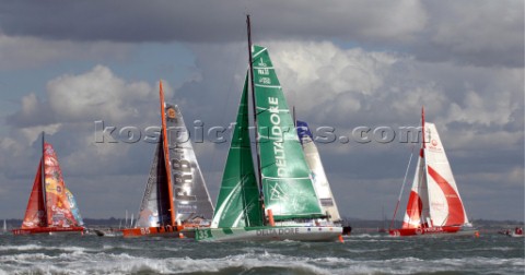 COWES ENGLAND  August 13th The Open 60 Class  Rolex Fastnet Race 2007