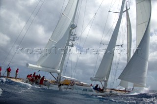 Yanneke Too - The Superyacht Cup 2007 Antigua in the Caribbean