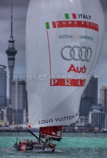 Auckland, 30 01 2009. Louis Vuitton Pacific Series. Luna Rossa Challenge