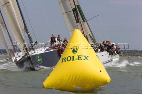 COWES UK  July 1st In ideal racing conditions the English Teams fight back on Day 2 of the Rolex Com
