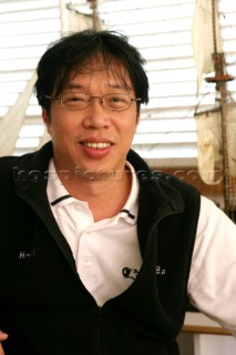 Howard Chen. Yacht builders and skilled workers boatbuilding at the Jet tern shipyard and boatbuilders in China