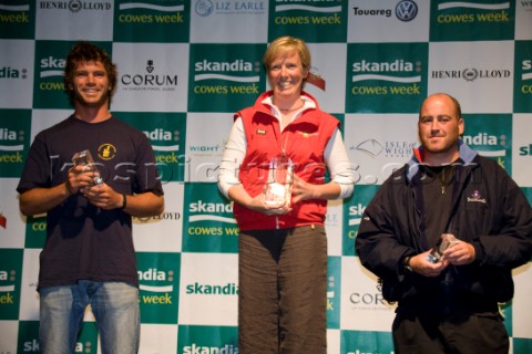 Skandia Cowes Week 2008  J80 Savage Sailing Team  Overall Winner White Group