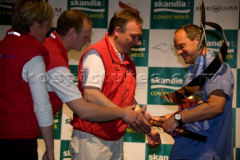 Skandia Cowes Week 2008  J80 Savage Sailing Team  Overall Winner White Group