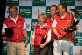 Skandia Cowes Week 2008 - J80 Savage Sailing Team - Overall Winner White Group